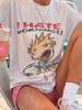 T-shirt y2k Ik Haat Ochtenden Vintage