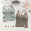 Meizuo V8 Stilvolles Camisole mit gepolstertem Bandeau für einen sexy Look