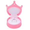 Crown Jewelry Box Personalized Simple Retro Design Earrings Necklace Jewelry Packaging BoxPink