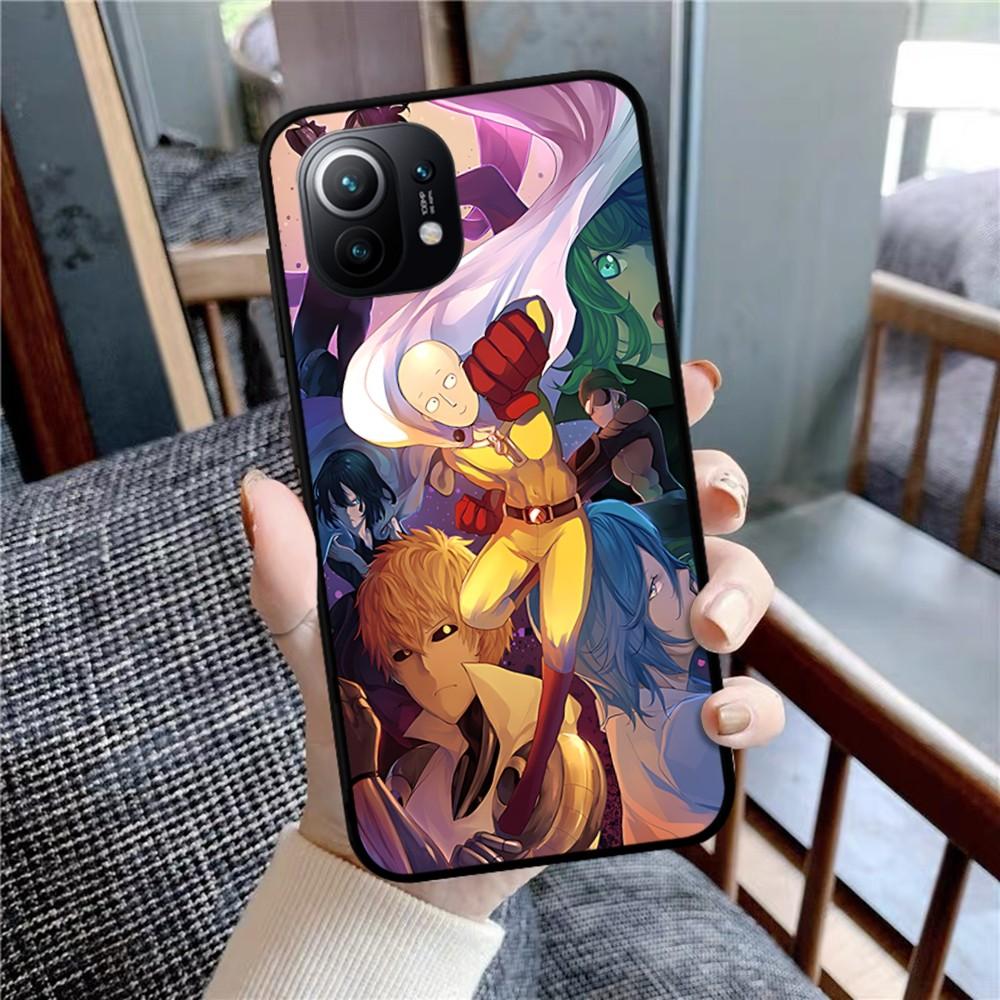 One Punch Man Phone Case For Xiaomi Mi 5X 8 9 10 11 12 Lite Pro 10T PocoX3pro PocoM3 Note 10 Pro Lite