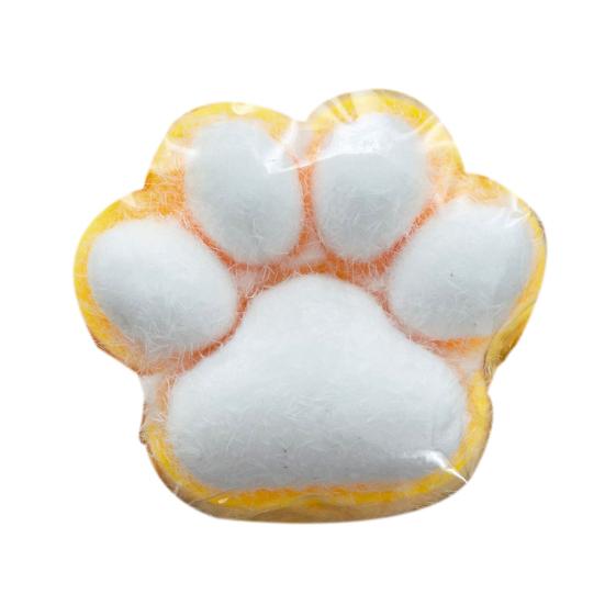 Jucărie pentru strângerea labei de pisică Rebound lent TPR moale pentru ameliorarea stresului anxietății Portabil Copii Adolescenți Adulți Jucărie colorată cu laba pentru animale de companie.