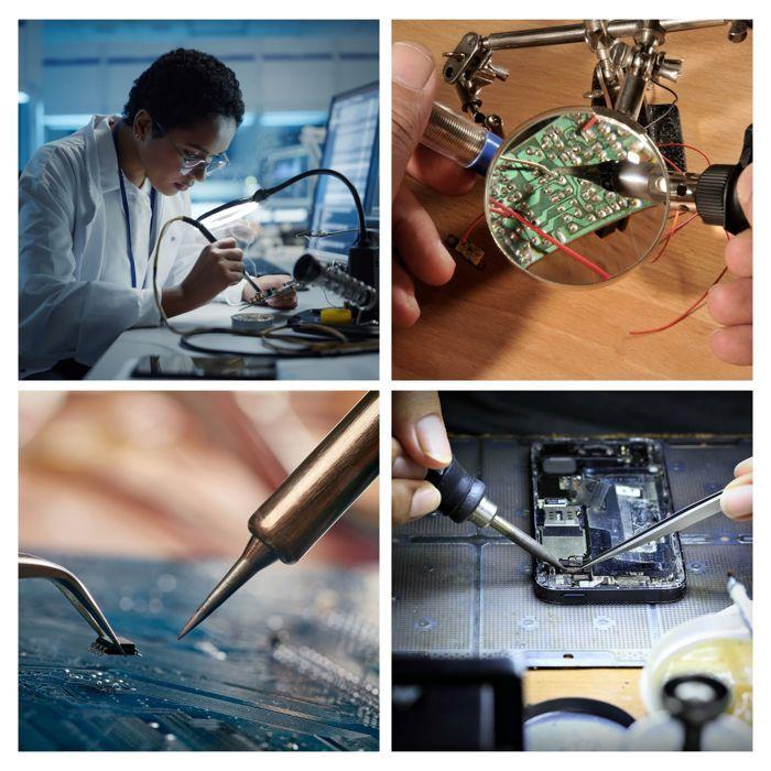 Station de soudage réglable - 48 w - 160-480 °c