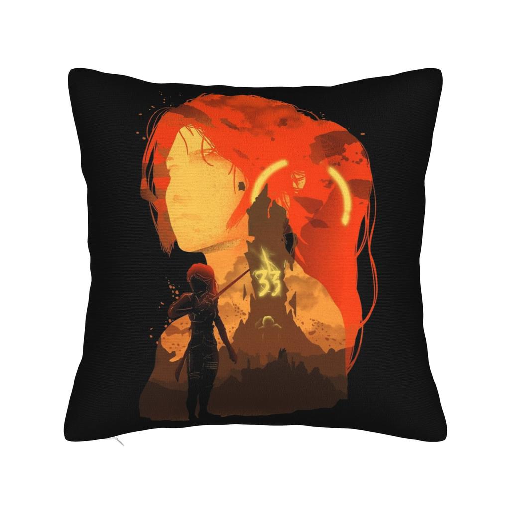 Gustave Clair Obscur Expedition 33 Pillowcase Double-Sided Printing Polyester Cushion Cover Decorations Throw Pillow Case Cover