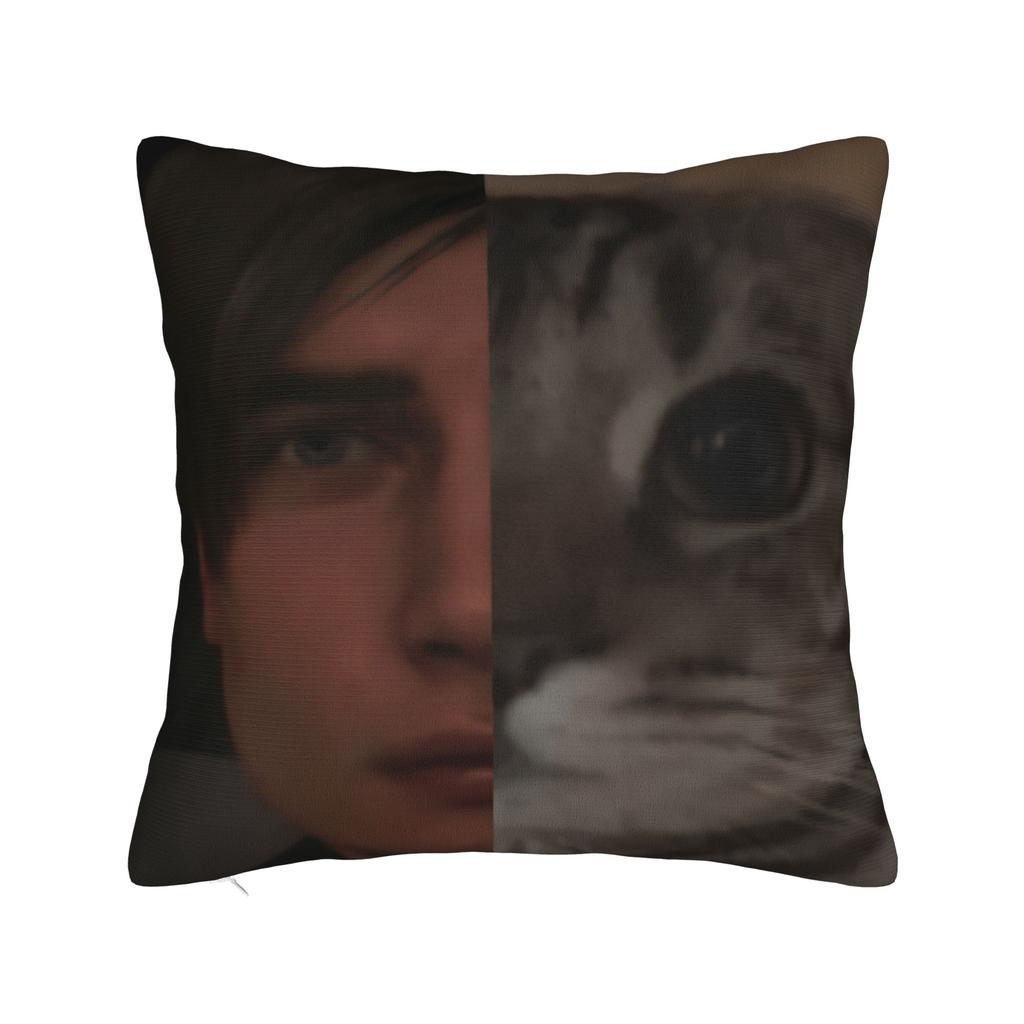 L-Leon Scott Kennedy Pillow Cover Novelty Pillow Case For Chair Sofa Home Decor Comfy Pillowcases Gift
