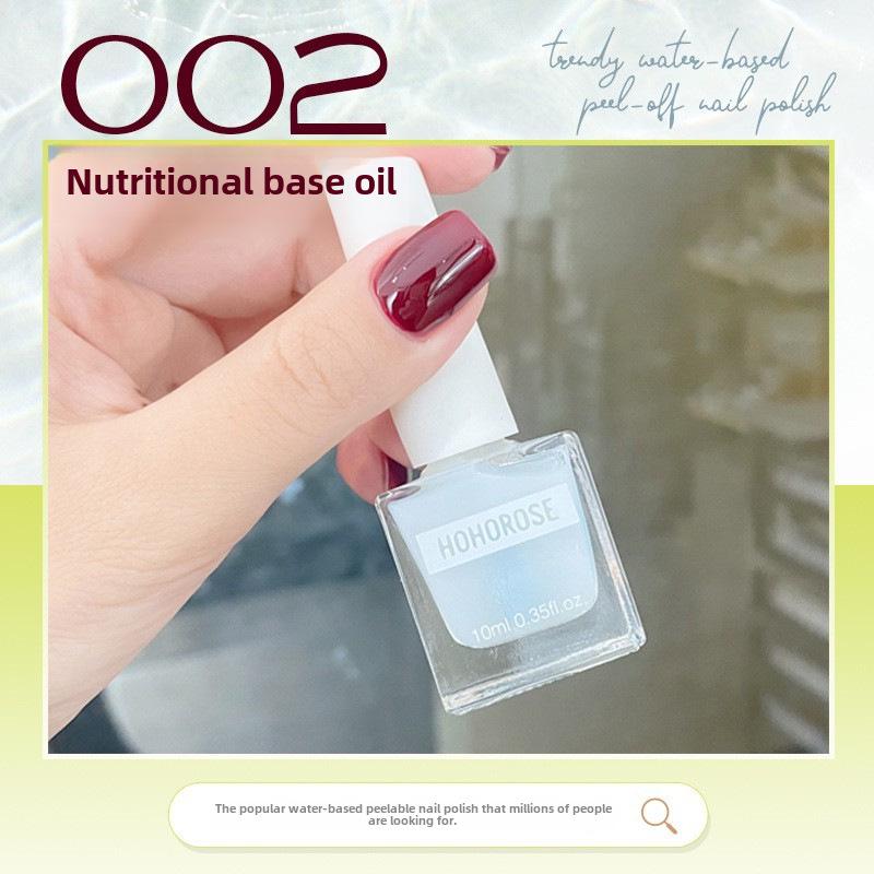 Ou Yafei 8ml Water-Based, Long-Lasting, Quick-Dry, Peelable Nail Polish