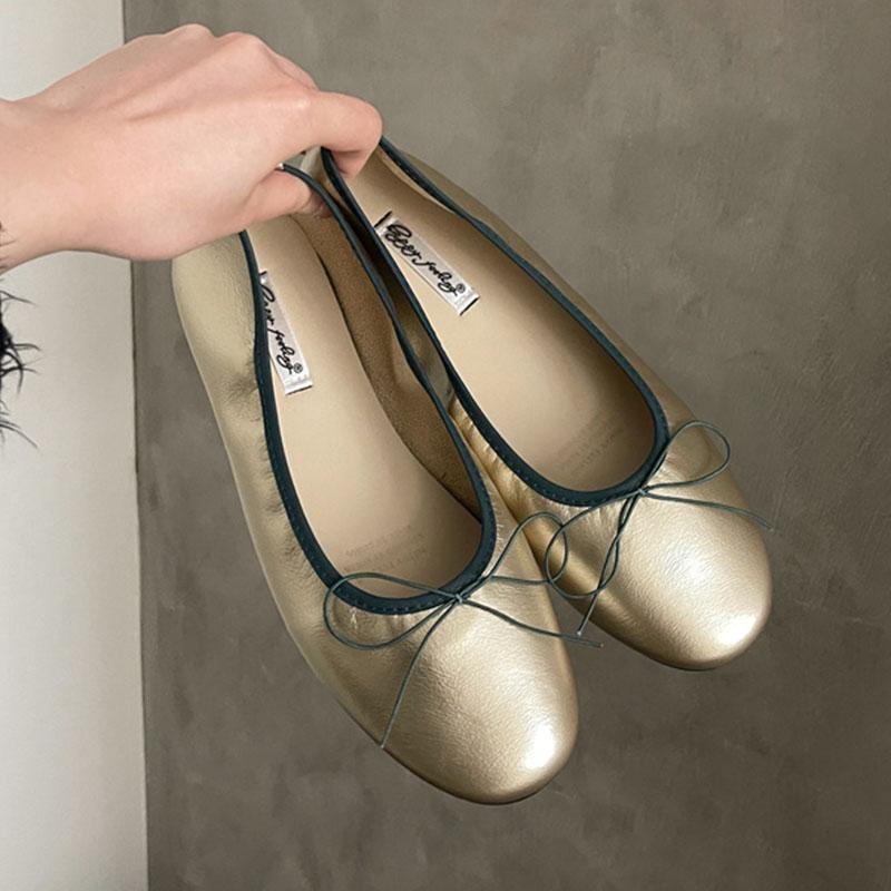 Mode Mode Damen Ballerinas Mary Janes Schuhe Warm Weich Damen Runde Zehen Schuhe Flache Damen Ballerinas Schuhe