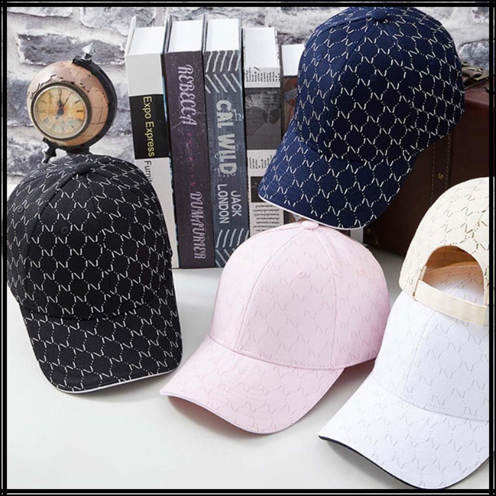 Baseball Stylish Moroccan CZ067 [White Fang] Hat, Cap, Cap, Pattern, Fashionable, Men's, Women's, (Pink)
