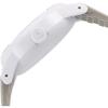 Q&Q SmileSolar Watch Solar Analog Waterproof Polyurethane Strap RP01-015 Women's White X Gray