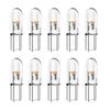10pcs T5 LED Car Dashboard Lights Heat Resistant LED Dashboard Bulbs Vehicle Accessories Easy To Use for Night Driving