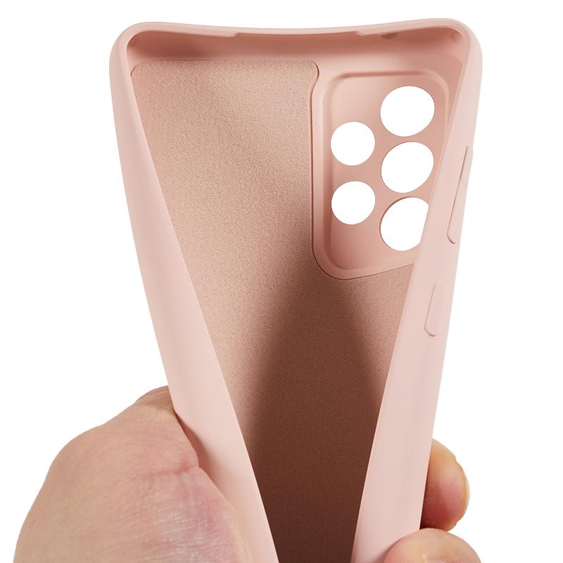 TPU Case for Samsung Galaxy A23 5G (Global Version)/A23 4G Fiber Lining Rubberized Phone Cover