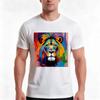 Lions Oil Paint Majestic and Magnificent Face TShirt Summer Casual Cotton Tee Oversized Streetwear Tops Unisex Unisex Women