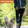 Portable Dog Treat Pouch Pet Training Food Storage Dispenser Multi-Purpose Snack Pouch for Outdoor Walking Camping Pet Owners