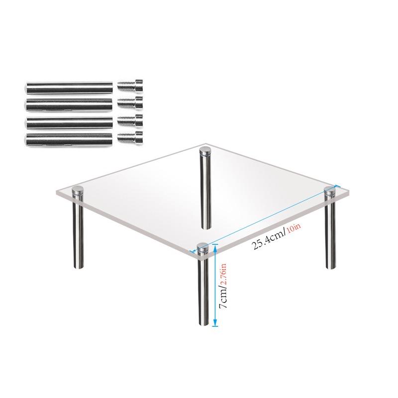 Акриловая подставка для кексов на свадьбу — фото 16