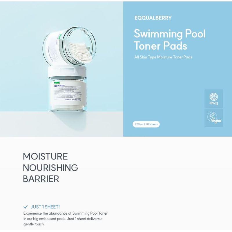 EQQUALBERRY - Swimming Pool Toner Pads