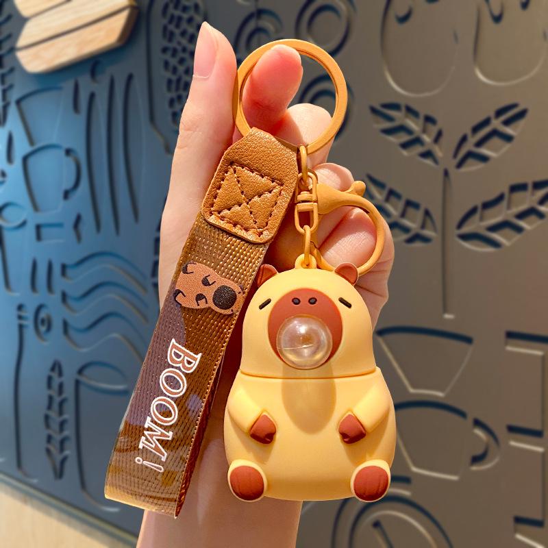 Genuine Cartoon Bear Keychain: Cute Bag Pendant and Small Gift