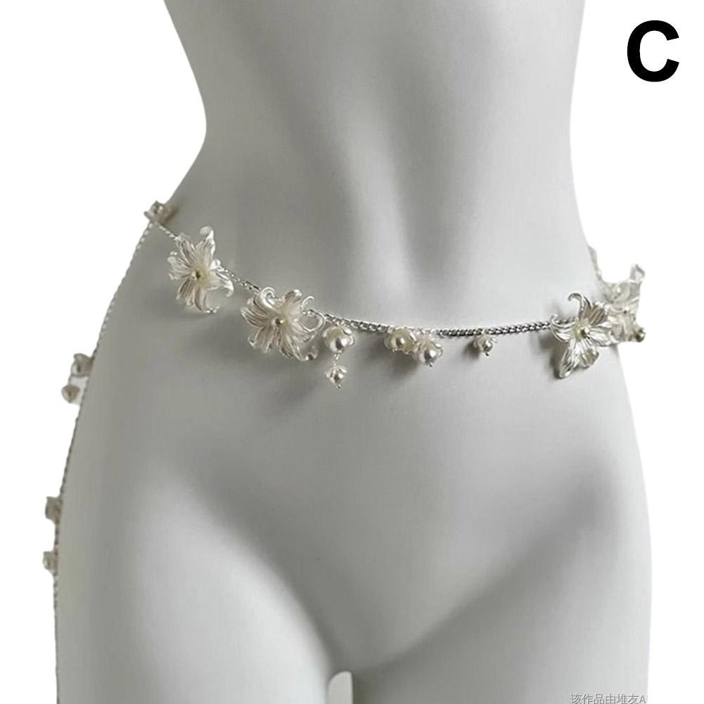 

Fashion Retro Belt Women s Fashion Accessory Multilayer Pearl Chain Party Casual Wear Stylish Body Jewelry