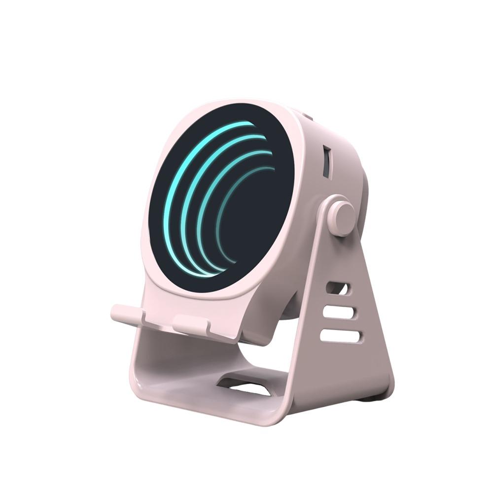 

USB Charging Bluetooth Speaker Wireless Audio 2-in-1 Speaker Stand Audio Playback рожевий