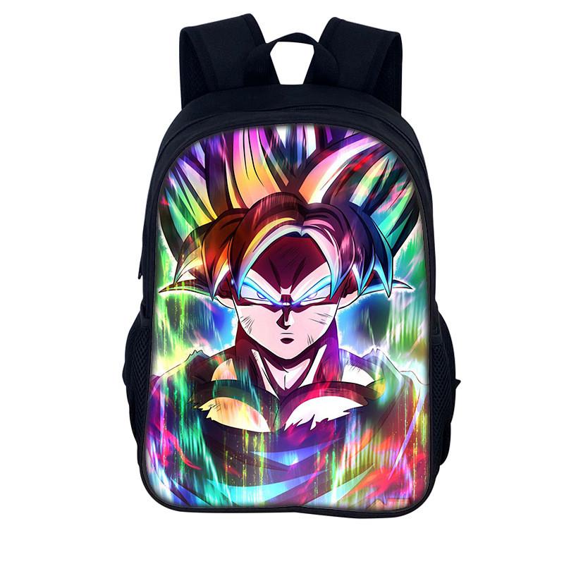 Dragon Ball Ryggsäck För Män Kvinnor Nylon Vardaglig Skolresväska