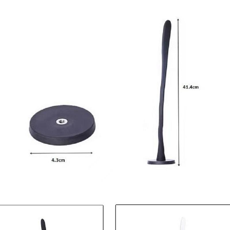 HOMEFISH Flexible Silicone Washer & Dryer Door Prop Easy-to-Use Bendable Sturdy Stopper for Odor-Free Appliances