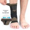 Nylon Knit Elastic Ankle Brace for Sports – Compression Support for Basketball, Running & Mountaineering
