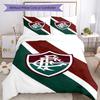 3pcs Fluminense FC Bedding Set Duvet Cover Closure Includes 1 Duvet Cover & 2 Pillowcases, Soft and Comfortable for All Seasons.