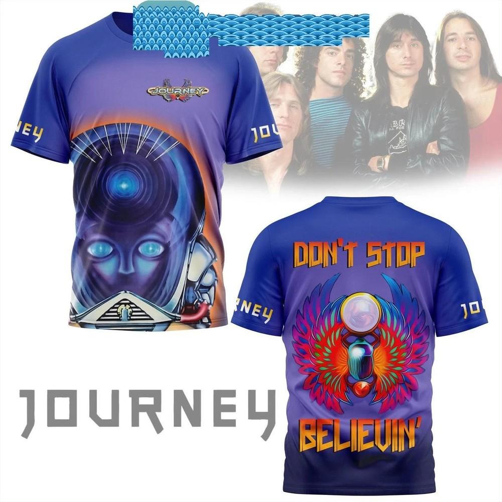 

Journey Dont Stop Believin Fan T Shirt Full Size S5XL E063 Unisex T-Shirt M