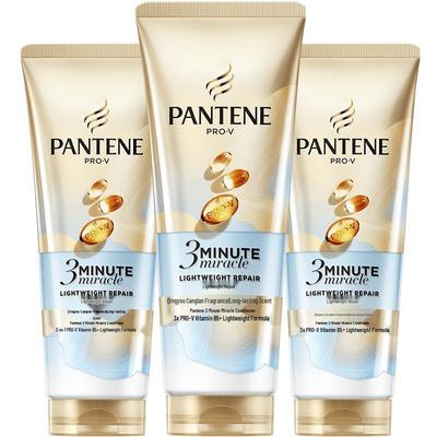 3 Minute Miracle Lightweight Hair Repair Conditioner (3 X 180ml)