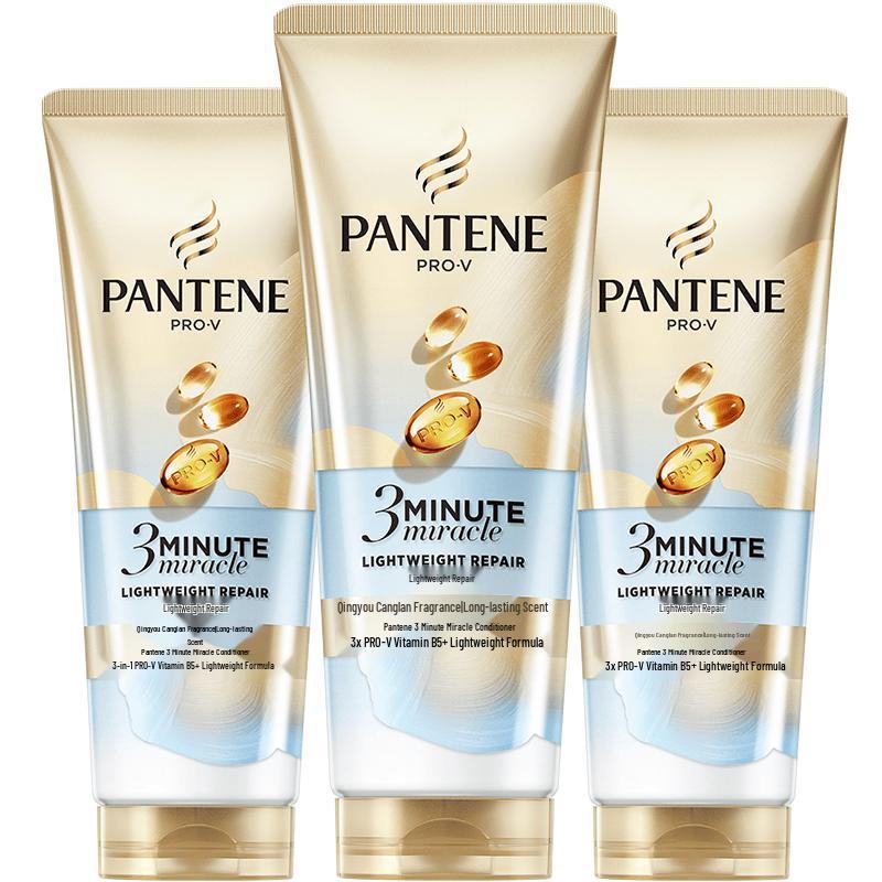 

Pantene 3 Minute Miracle Lightweight Hair Repair Conditioner (3 x 180ml)