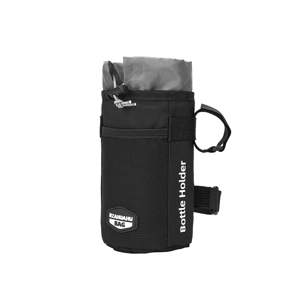 Fahrradtasche Fahrrad Wasserflaschenhalter Tasche Fahrrad Wasserflaschentasche Tragbarer Wasserkocherhalter Reiten Lenker Tasche Zubehör