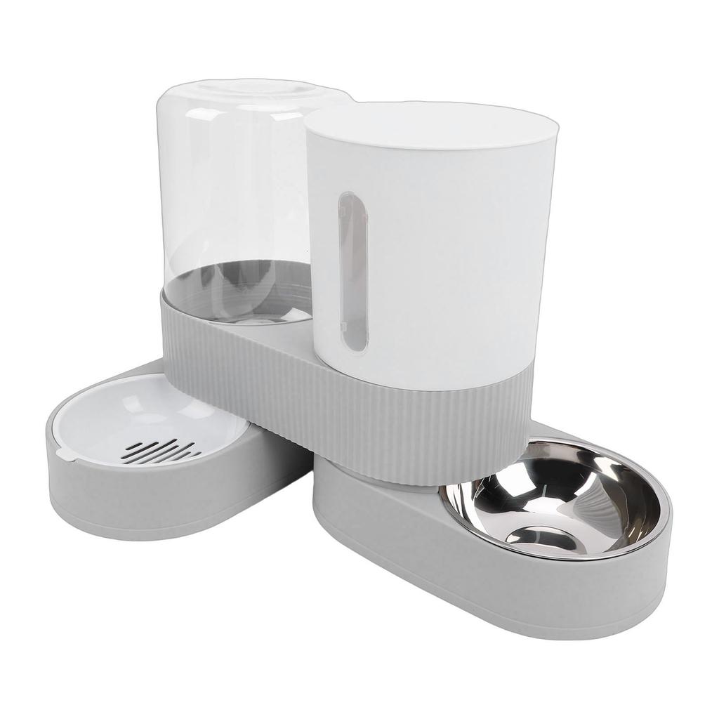 2 In 1 Cat Feed and Wat Dispens Lasting Freshness Large Capacity Automatic Pet Feed for Cats Dogs