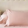 2025 Pure Cotton Brushed Pillowcase Pair, Washable 48x74cm, Home Pillow Cover