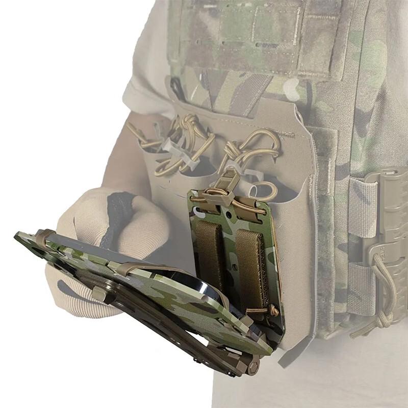 Tactical Chest Mount Phone Holder with Navigation Board
