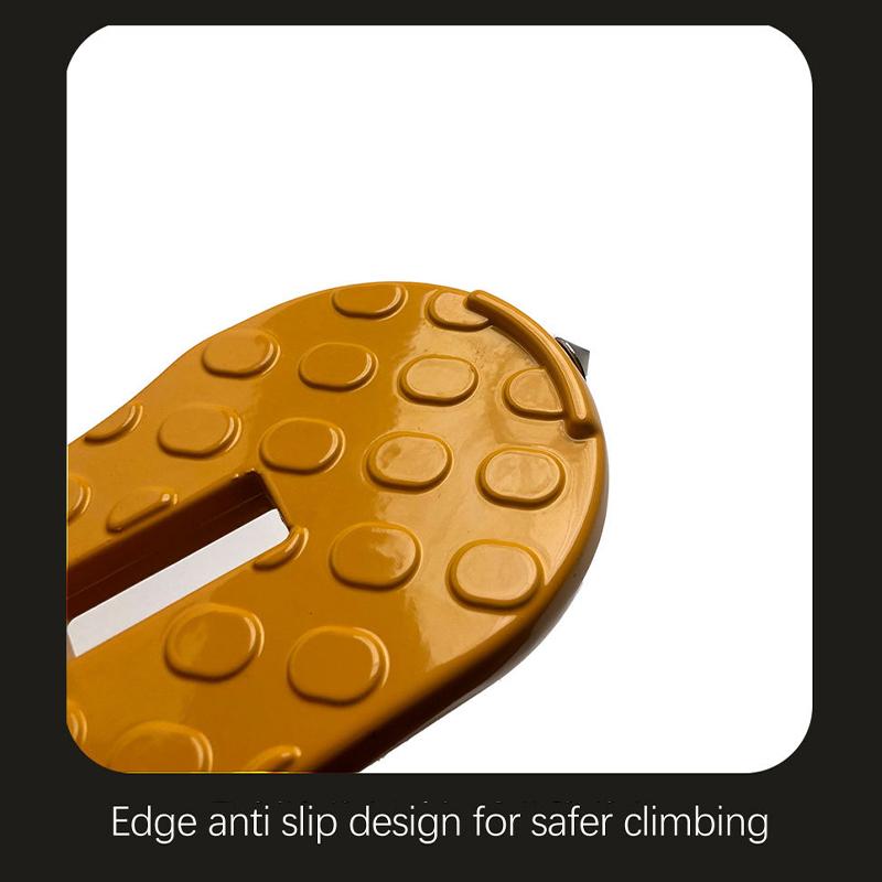 Outdoor Tool Car Roof Rack Step Foldable Car Door Step Multifunction Universal Latch Hook Auxiliary Foot Pedal Aluminium Alloy