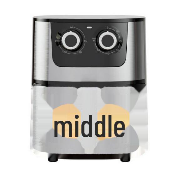 "Smart Visual Multi-Function Large Capacity Air Fryer for Home Use"