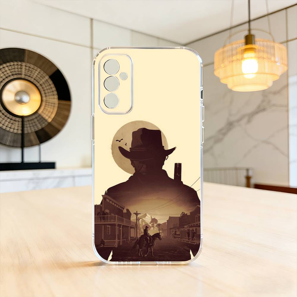 

R-Red D-Dead R-Redemption Phone Case Transparent Silicone Soft For SamsungA10,12,20,21S,30,31,40,50,51,52,70,71 Samsung a12