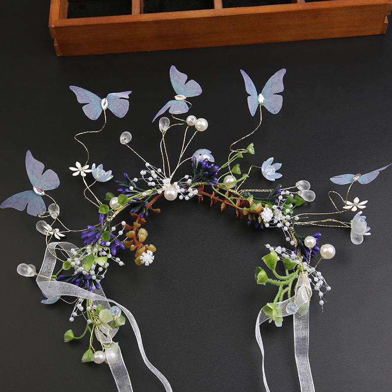 

Диск для волос свадебный венок головной убор хрустальные свадебные украшения ручной работы свадебные аксессуары жемчужное шоу детская корона