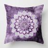 Oturma Odası Kanepe Dekorasyonu İçin Kısa Peluş Baskılı Boho Mandala Desenli Dekoratif Yastık Kılıfı Yastık Kılıfları