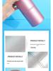 Portable PU Leather Makeup Brush Tube - Dustproof Cosmetic Travel Holder
