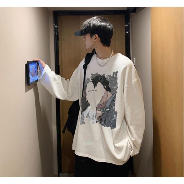 Men T-Shirts Letter Graphic Print Fashion Brand Tees for Men Men Clothing Casual Tee Man Summer Korean Retro