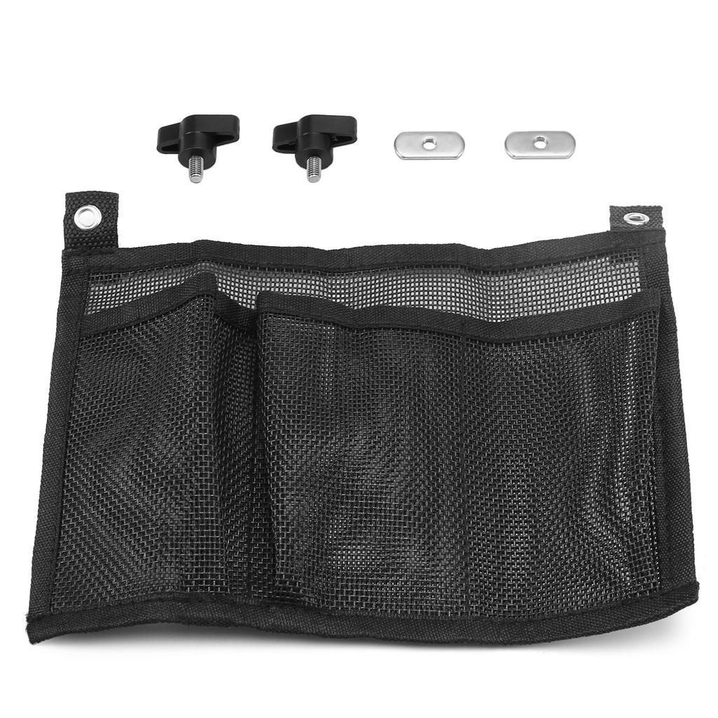Kayak Mesh Storage Side Pouch Boat Fishing Holder Bag Canoe Mesh Bag