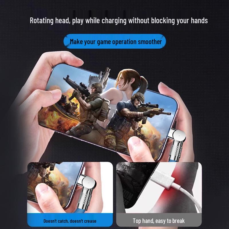 120W Super Fast Charge Rotating Type-C Data Cable for Android - Compatible with Huawei, Honor, Vivo, Oppo