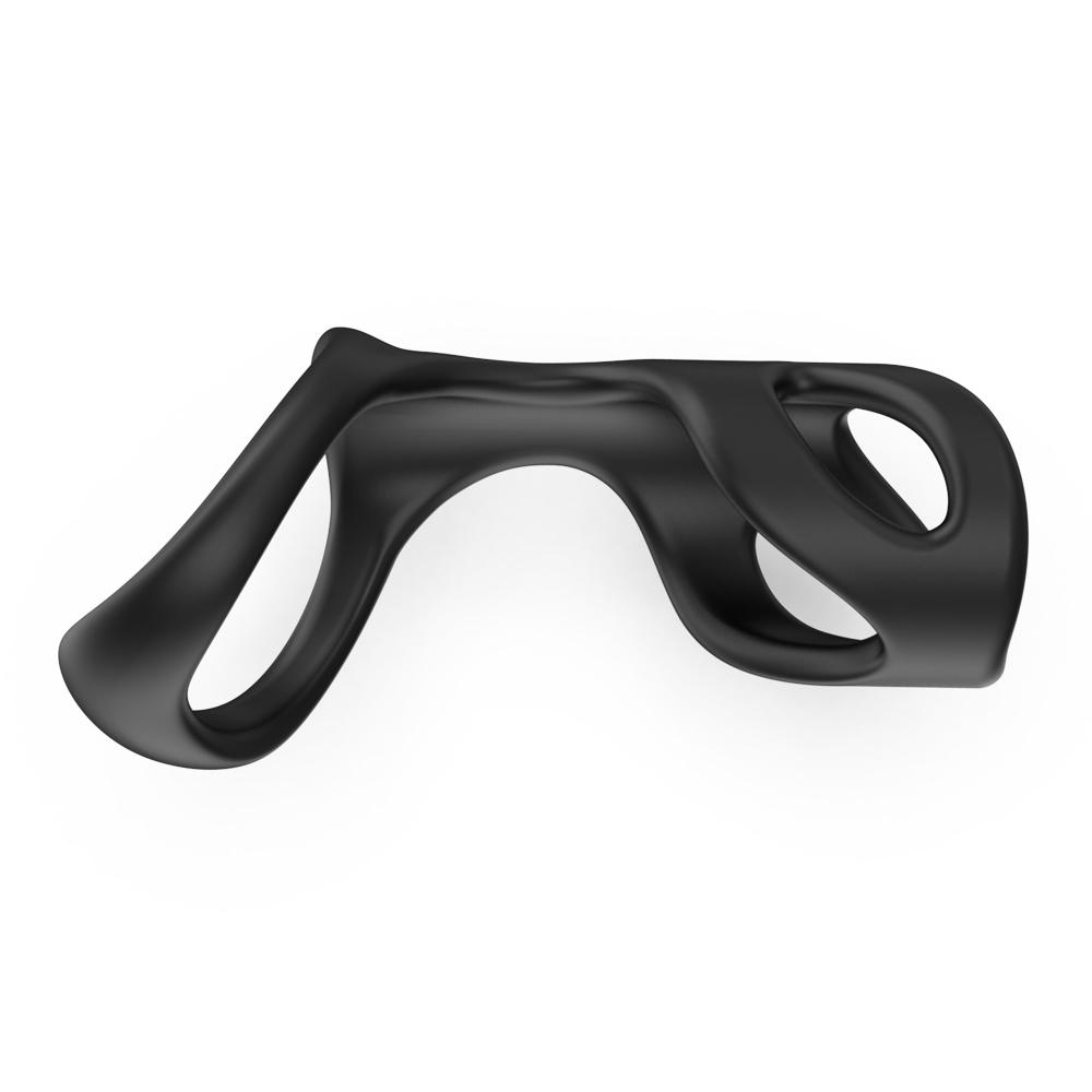 Silicone Penis Ring Cock Ring Delay Ejaculation Scrotal Binding Ball Stretcher Erection Enhancing Lock Cockring Sex Toy for Men