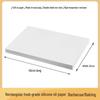 Rectangular Non-Stick Disposable Baking Paper for Oven, Cake, and Barbecue Oil Absorption.