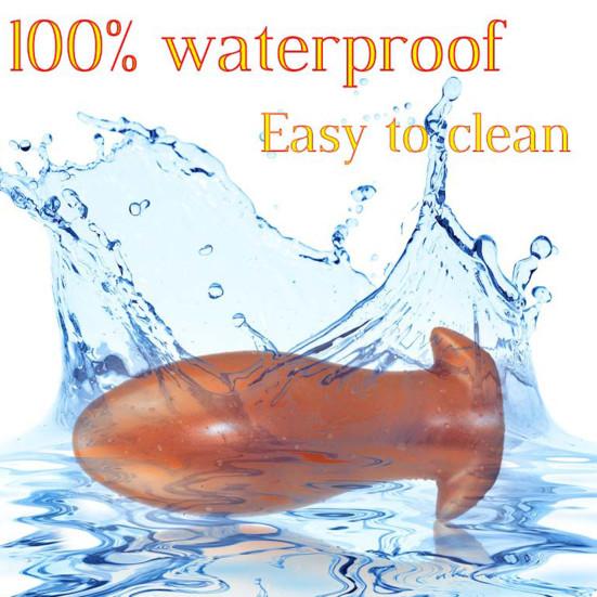 Soft Huge Anal Plug Big Butt Bead Anus Expansion Stimulator Egg-shaped Dildo