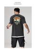 Herr 230g Tungvikt T-shirt i Ren Bomull, 2025 Ny Stil, Kortärmad, Sommar Lös Passform, Amerikanskt Trendigt Märke.