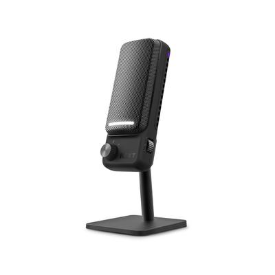 NZXT CAPSULE ELITE KABELGEBUNDENES USB-MIKROFON SCHWARZ Nierenförmiges Gaming-Mikrofon SP1192 (Schwarz) AP-PUMIC-B1
