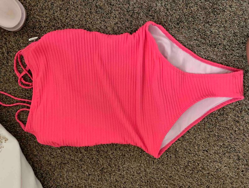 Damen Einteiliger High Waist Rückenfreier Badeanzug - Einfarbig, Europäischer & Amerikanischer Stil