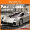 Pagani Alloy Simulation Utopia Supercar Model Toy With Sound And Functions Light