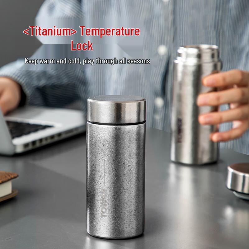 TOWERUK 200ml Titanium Insulated Coffee Cup