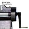 8116 Leather Paring Machine Manual Swing Leather Skiver Hand Leather Peel Tools Vegetable Tanned Leather Splitter Max 10cm Width
